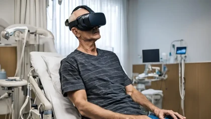 Virtual Reality Innovation Patient at OrthoCarolina