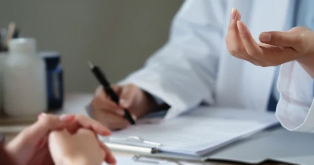 doctor and paitent creating treatment plan