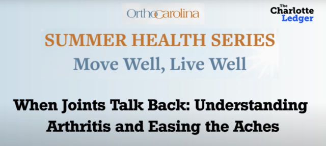 When Joints Talk Back: Understanding Arthritis and Easing the Aches