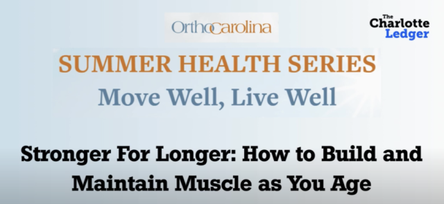 Stronger For Longer: How to Build and Maintain Muscle as You Age