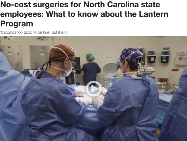 OrthoCarolina Helps Lead No‑Cost Surgery Access for NC State Employees
