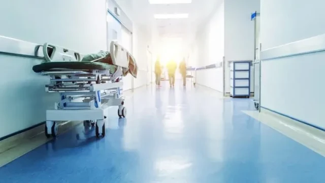 stretcher in hospital