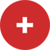 Urgent Care Red and White Plus Icon